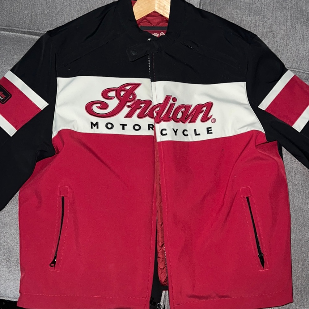 MW Madison Jacket Red XL // Indian Motorcycle Riding Jacket